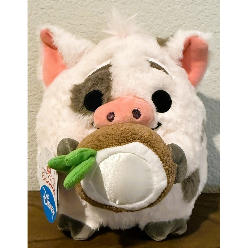 ZURU Snackles Disney Pua Coconut 8" Plush Moana 2026 NWT Limited Edition